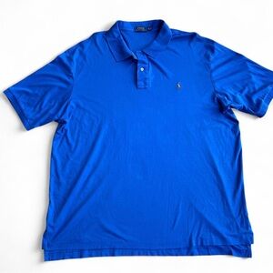 Ralph Lauren Blue Polo Men’s Big & Tall Shirt 3XLT